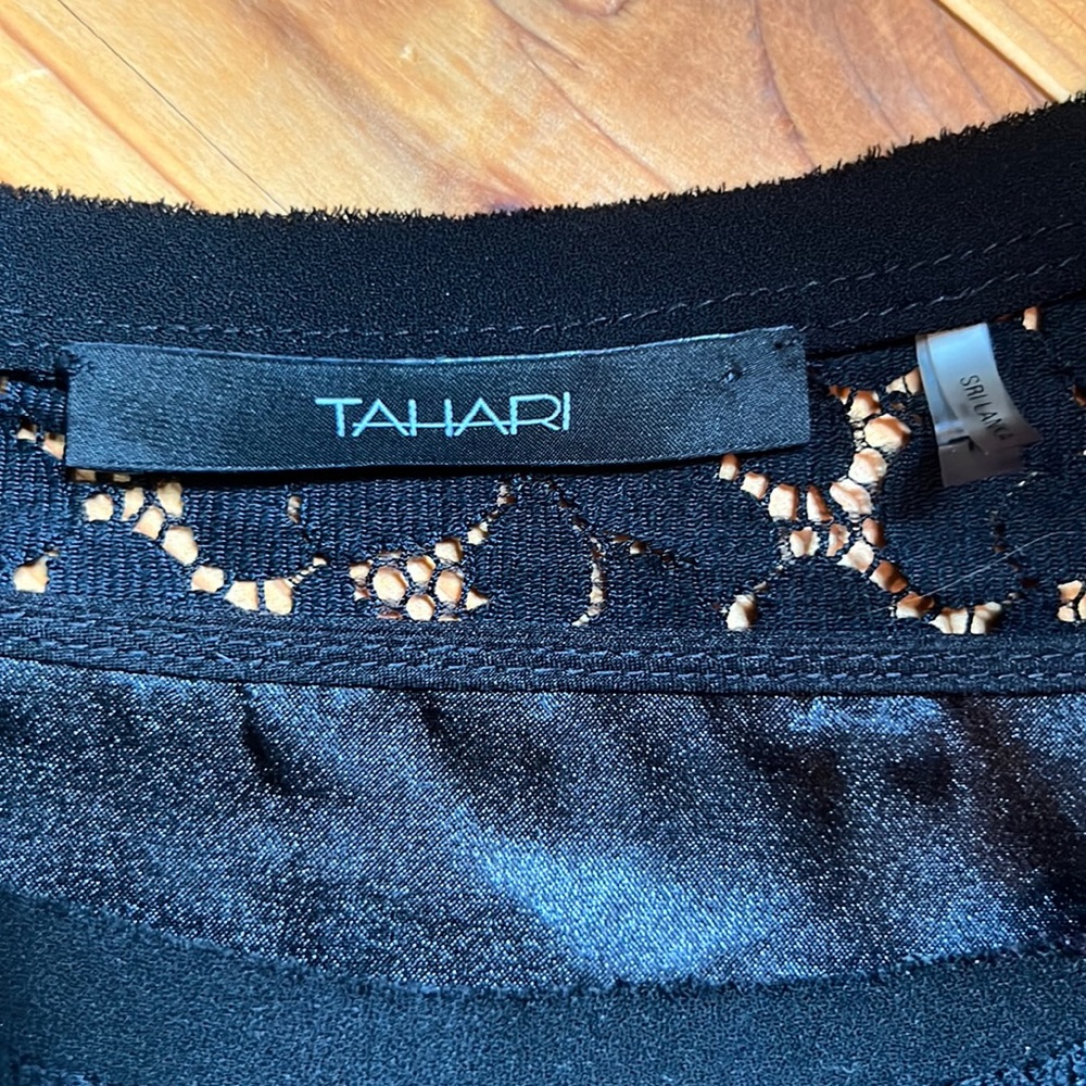 Lace Floral Tahari Top